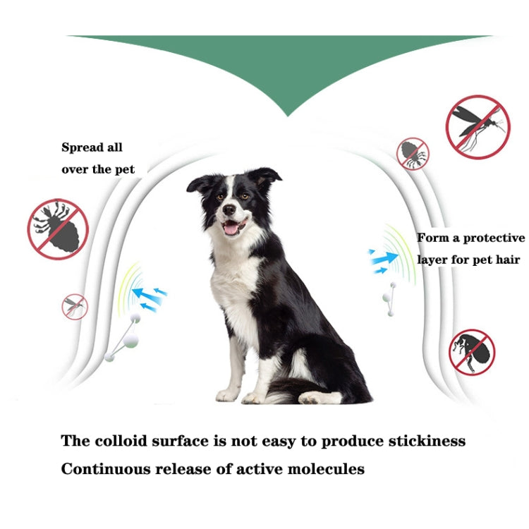 Pet Flea & Anti-Lice Collar Pet In Vitro Insect Repellent Ring, Size:Small Dog/38cm