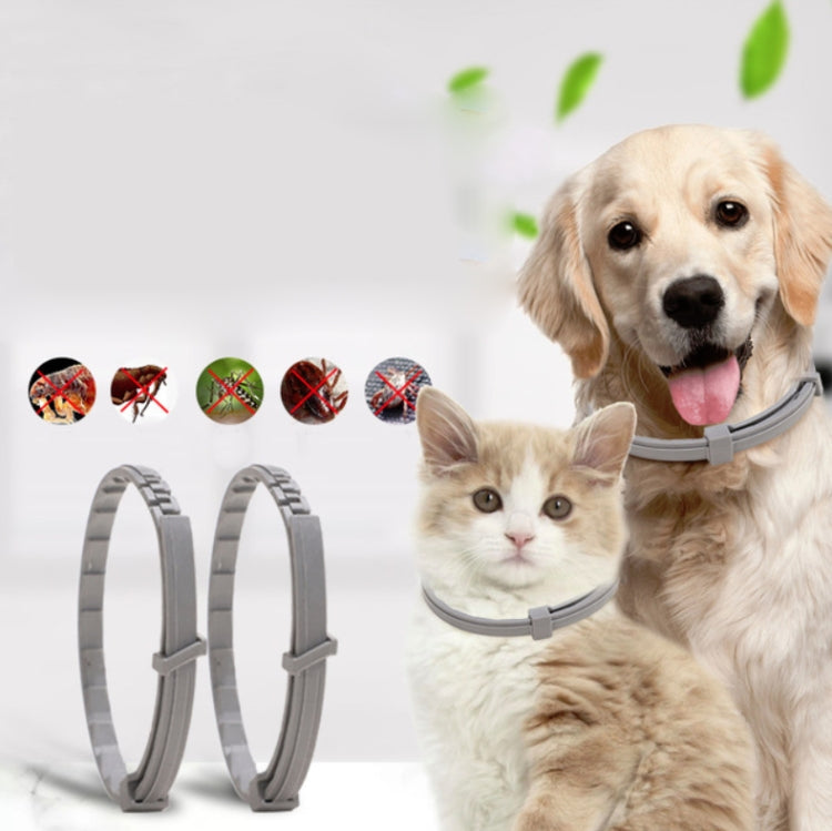 Pet Flea & Anti-Lice Collar Pet In Vitro Insect Repellent Ring, Size:Large Dog/70cm