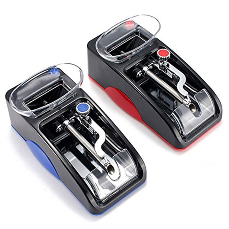 Electric Easy Automatic Cigarette Rolling Machine Tobacco Injector Maker Roller, Diameter 8mm, EU Plug(Red)
