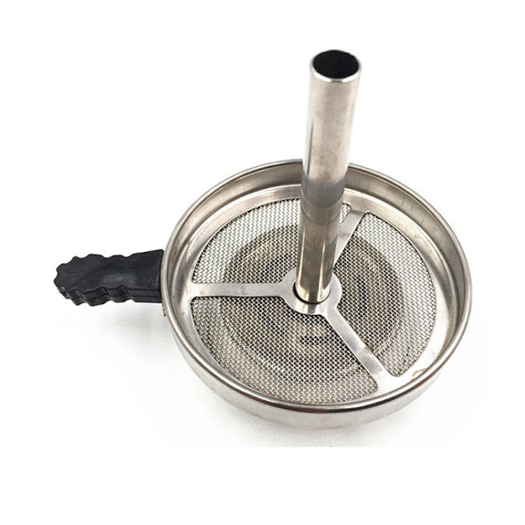 Aluminum Alloy Kaloud Charcoal Holder Stove Burner for Shisha Hookah Bowl Hookah Head Heat Keeper(Silver)