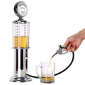 Hand Beer Machine Wine Separator Mini Single Gun Pump Drinking Water Juice Alcohol Vessels(Double gun)