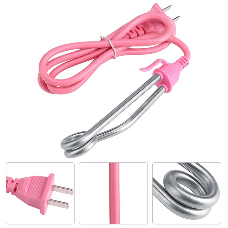 MJ-R4 Electric Water Heater Element Mini Boiler Hot Water Immersion Travel Use 600W (Color Random Delivery)