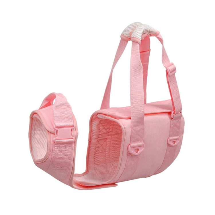 Pet Leash Senior Dogs Walking Aids Chest Harness, Size: S(Pink)