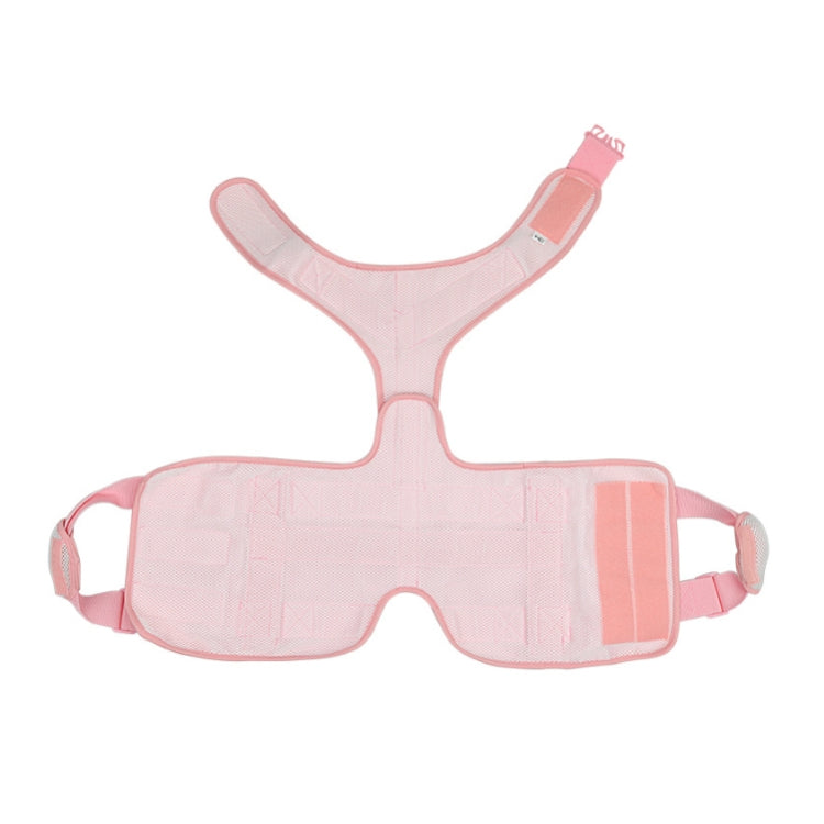 Pet Leash Senior Dogs Walking Aids Chest Harness, Size: S(Pink)
