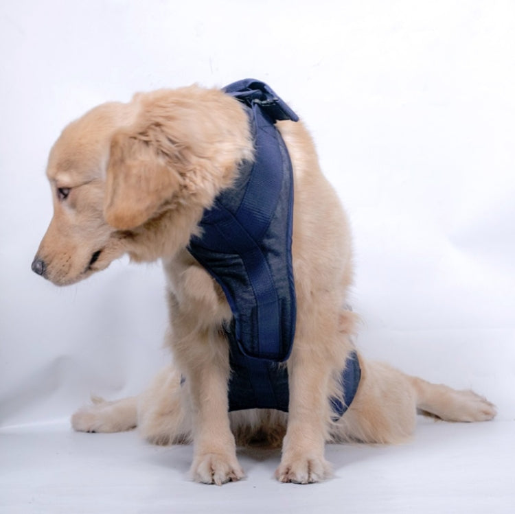 Pet Leash Senior Dogs Walking Aids Chest Harness, Size: S(Pink)