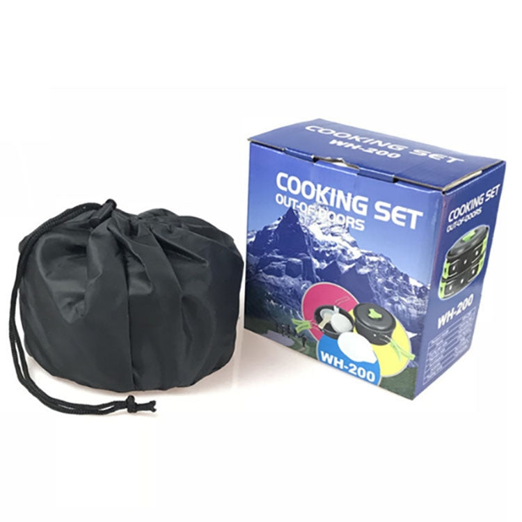 Camping cookware Outdoor cookware set(Red)