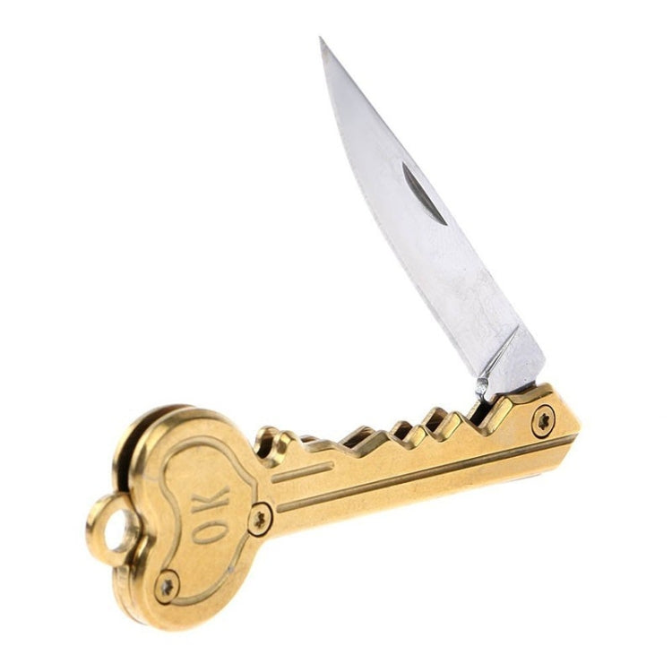 Mini Key Knife Camp Outdoor Keyring Ring Keychain Fold Self Defense Security Multi Tool(Multi-color)