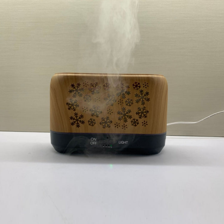 Home Colorful Simulation Flame Incense Smoked Lamp Humidifier, Model:Remote Control(UK Plug)