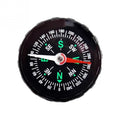 10 PCS DC45 Portable Mini Precise Compass Practical Guider for Camping Hiking North Navigation Survival Button Design Compass, Diameter: 45mm(Black)
