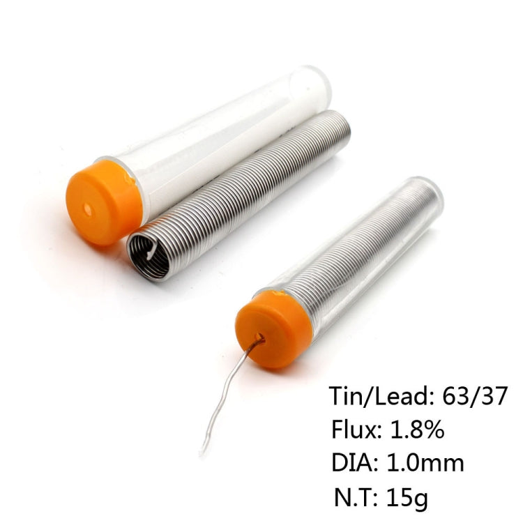 60W Adjustable Temperature Electric Soldering Iron Kit + 5 PCS Tips Portable Welding Repair Tool Tweezers Hobby knife(Orange)