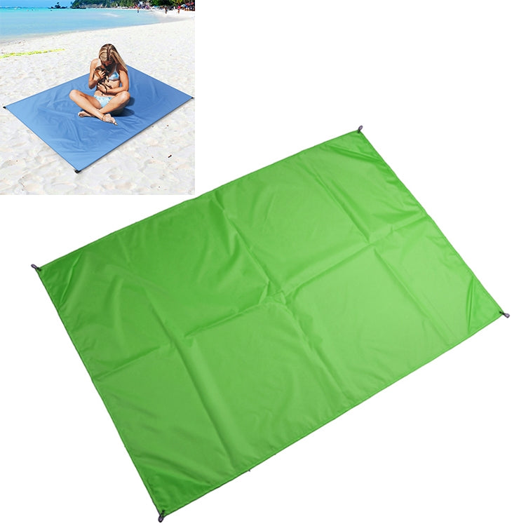 Outdoor Portable Waterproof Picnic Camping Mats Beach Blanket Mattress Mat 150cm*140cm(Green)