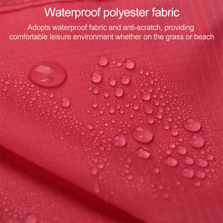 Outdoor Portable Waterproof Picnic Camping Mats Beach Blanket Mattress Mat 150cm*140cm(Green)