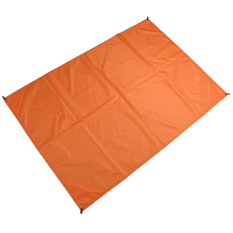 Outdoor Portable Waterproof Picnic Camping Mats Beach Blanket Mattress Mat 200cm*140cm(Orange)
