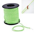 2.5mm Diameter Reflective String Windproof Tent Rope Line Camping Rope Reflective Tent Ropes, Length: 50m