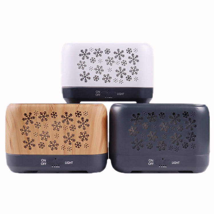 Desktop 3D Simulation Flame Incense Smoked Machine Humidifier, Colour:Gray(US Plug)