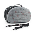 Portable Cats Handbag Foldable Travel Bag Puppy Carrying Mesh Shoulder Pet Bags( Gray)