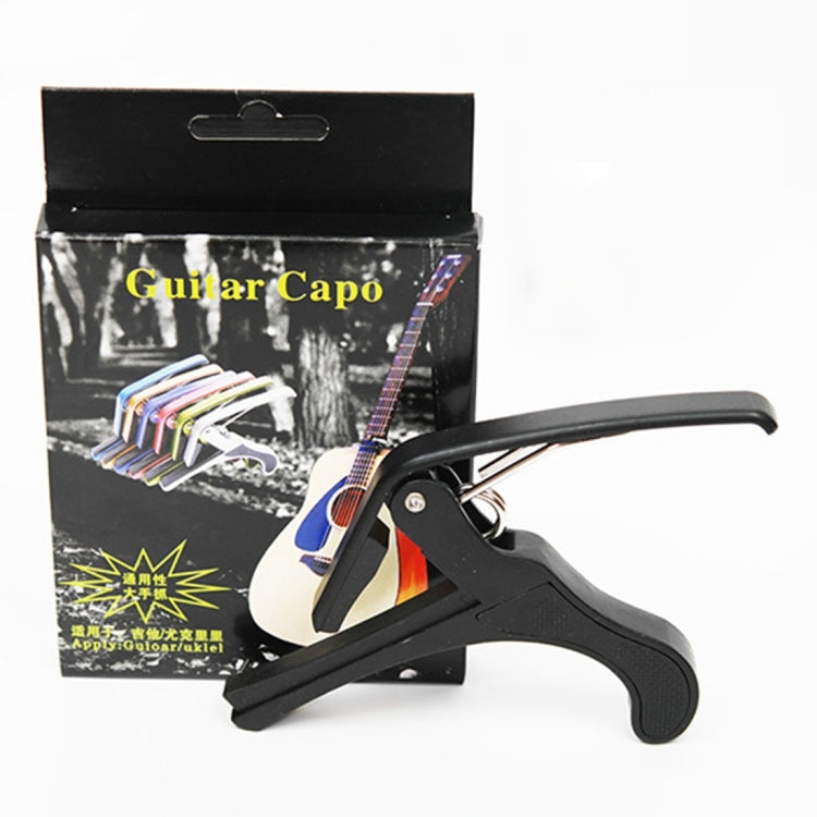 Plastic Guitar Capo for 6 String Acoustic Classic Electric Guitarra Tuning Clamp Musical Instrument Accessories(Yellow)