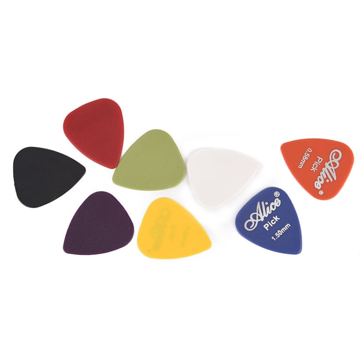 Alice 50 PCS ABS Electric Guitar Picks, Random Color Delivery, Surface:Mirror, Size:0.71mm