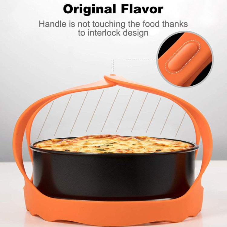 Silicone Steamer Egg Cooker Silicone Steamer Basket, Size:8 Inches(Purple)