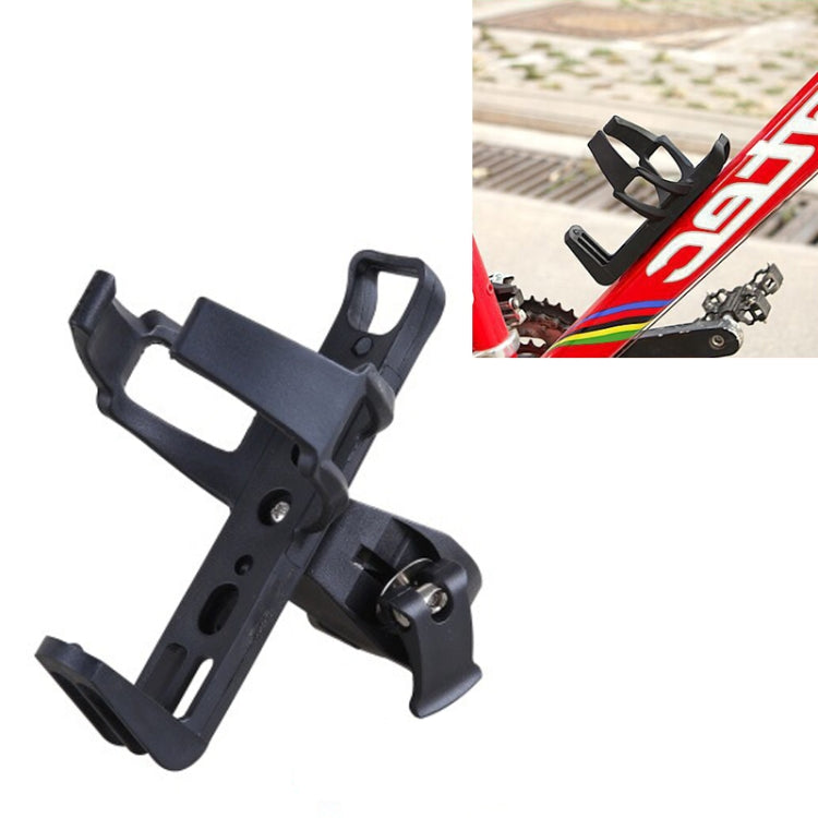 Mountain Bike Bottle Cage Bicycle Quick Release Free Hanging Cup Holder Road Bike Electric Scooter Motorcycle Water Cup Holder(Black)