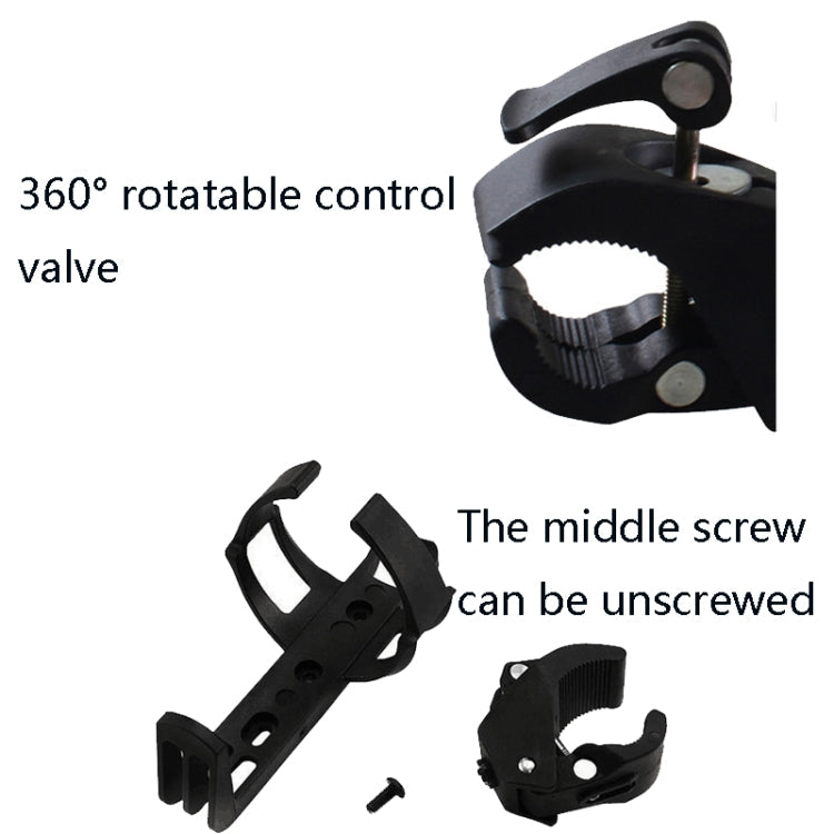 Mountain Bike Bottle Cage Bicycle Quick Release Free Hanging Cup Holder Road Bike Electric Scooter Motorcycle Water Cup Holder(Black)