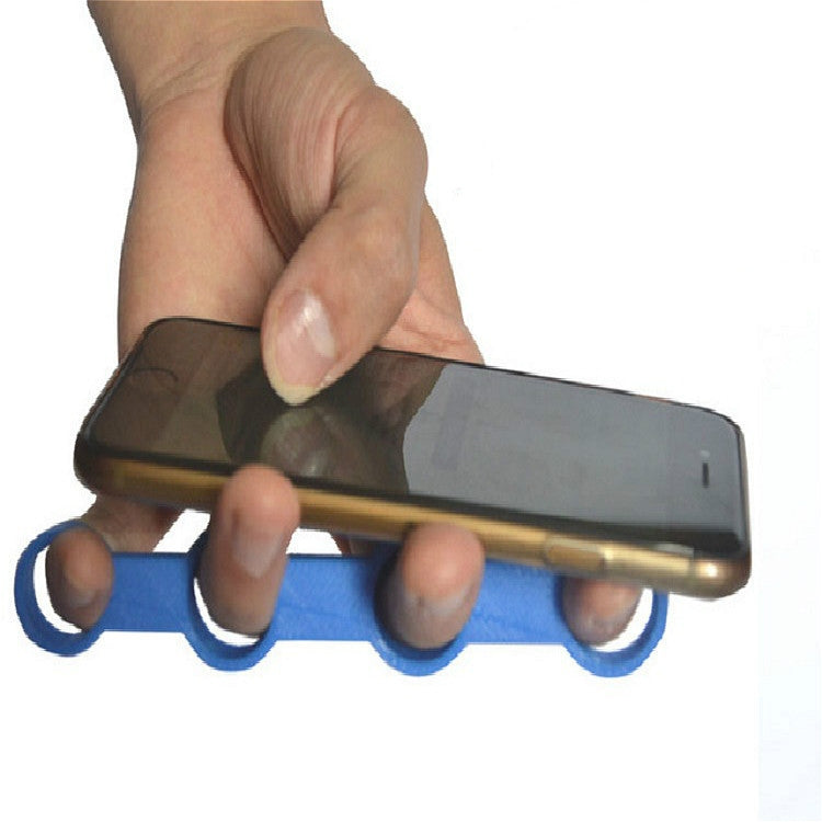 Guitar Finger Expansion Finger Force Device Piano Span Practice Finger Sleeve, Specification:Medium(Blue)
