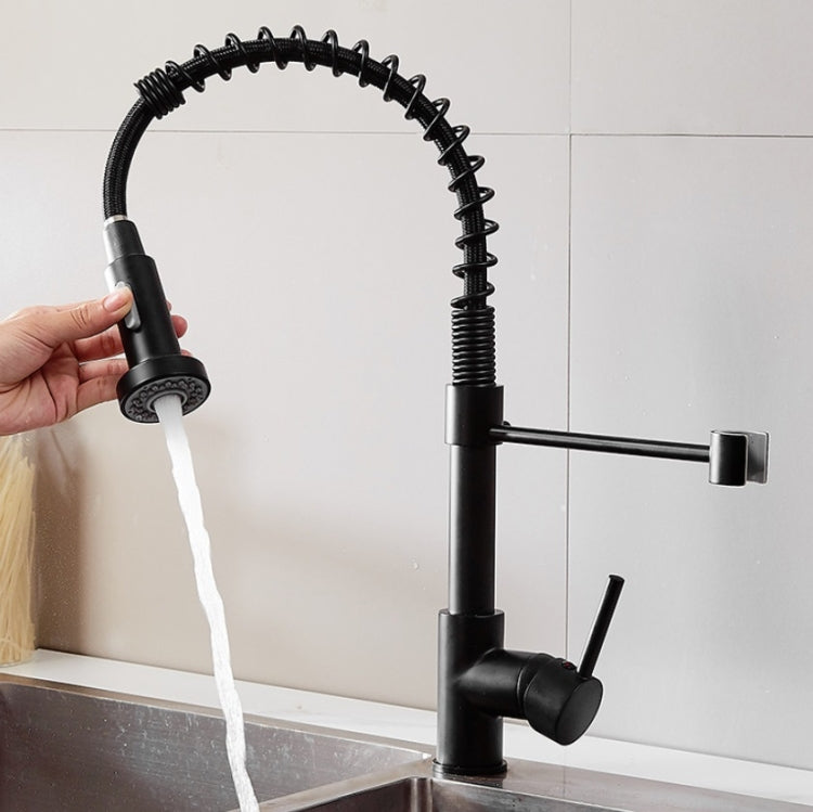 Kitchen Faucet Hot & Cold Water Tank Valve Sink Faucet, Specification: Brushed Model