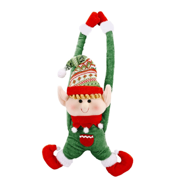 Christmas Decoration Fairy Curtain Buckle Door Hanging(Green)