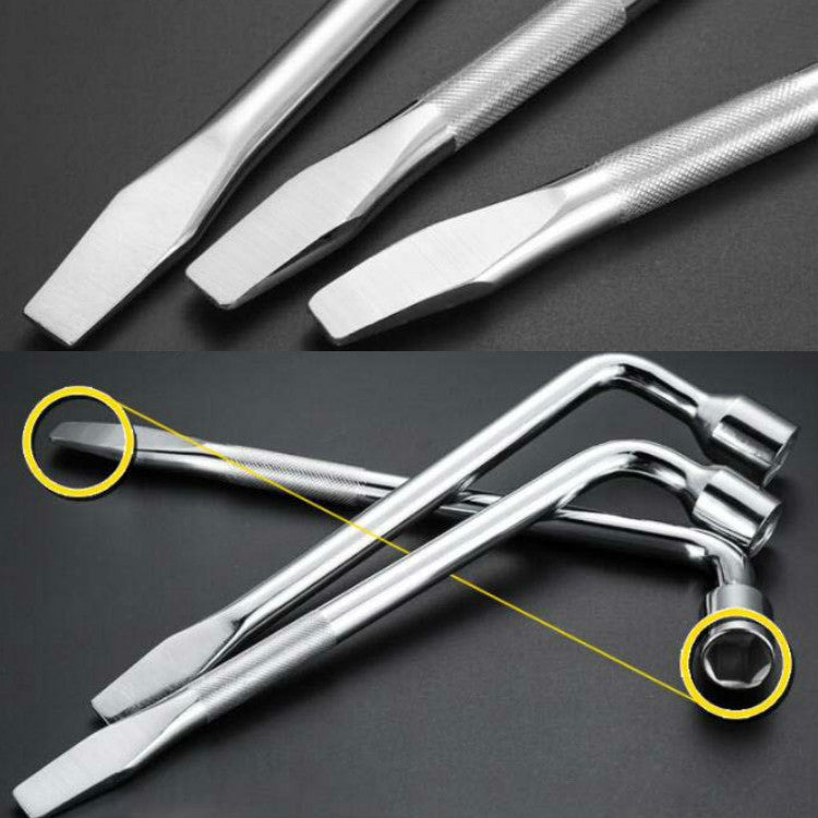 L-Type Car Tire Removal Tool Tire Wrench Socket Wrench, Specification: 23mm