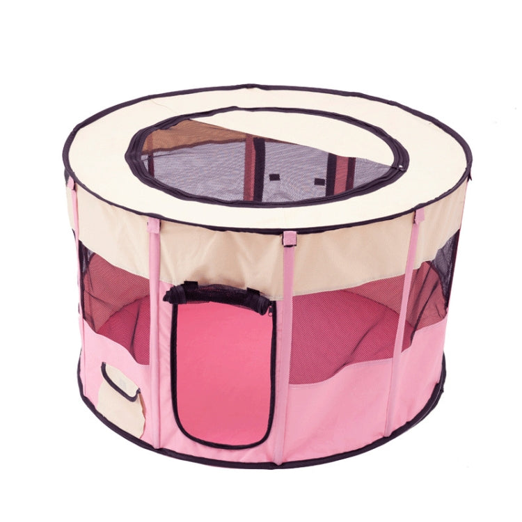 Pet Tent Dog Breeding Chamber Cat Delivery Room, Specification: Extra Large 55x110cm(Pink)