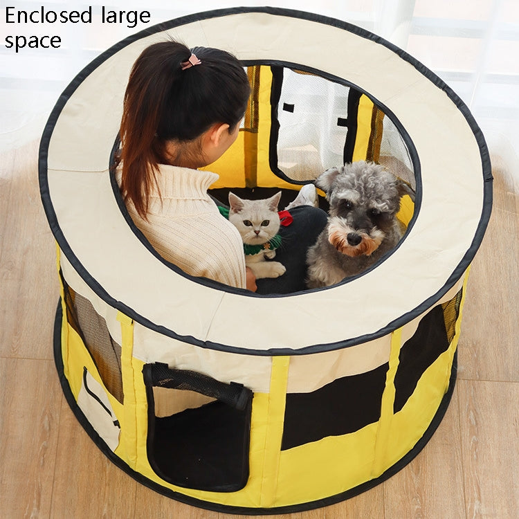 Pet Tent Dog Breeding Chamber Cat Delivery Room, Specification: Extra Large 55x110cm(Pink)