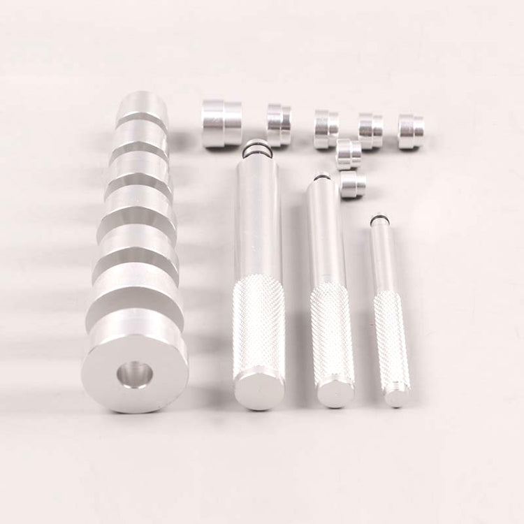 17 In 1 Small Aluminum Alloy Bearing Disassembly Tool Bearing Installation Extractor(Red)