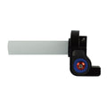 Motorcycle Modification Can See Through Bearing Color Roller Oiler Seat Big Screw Oil(Blue)
