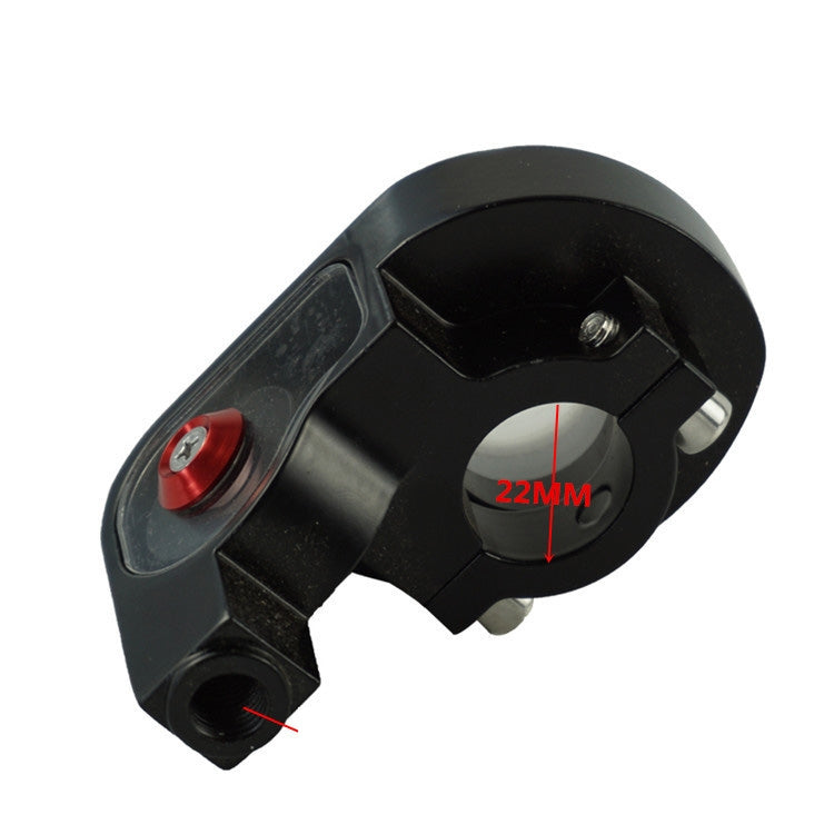 Motorcycle Modification Can See Through Bearing Color Roller Oiler Seat Big Screw Oil(White)