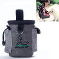 Pet Training Waist Bag Outdoor Multifunctional Snack Bag Pet Supplies(Light Grey)