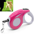 Automatic Pet Traction Device Household Dog Walking Retractable Traction Rope, Length:5m(Pink)