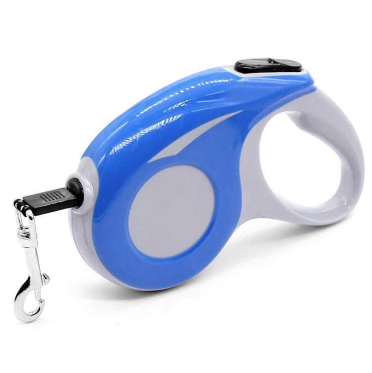 Automatic Pet Traction Device Household Dog Walking Retractable Traction Rope, Length:5m(Blue)