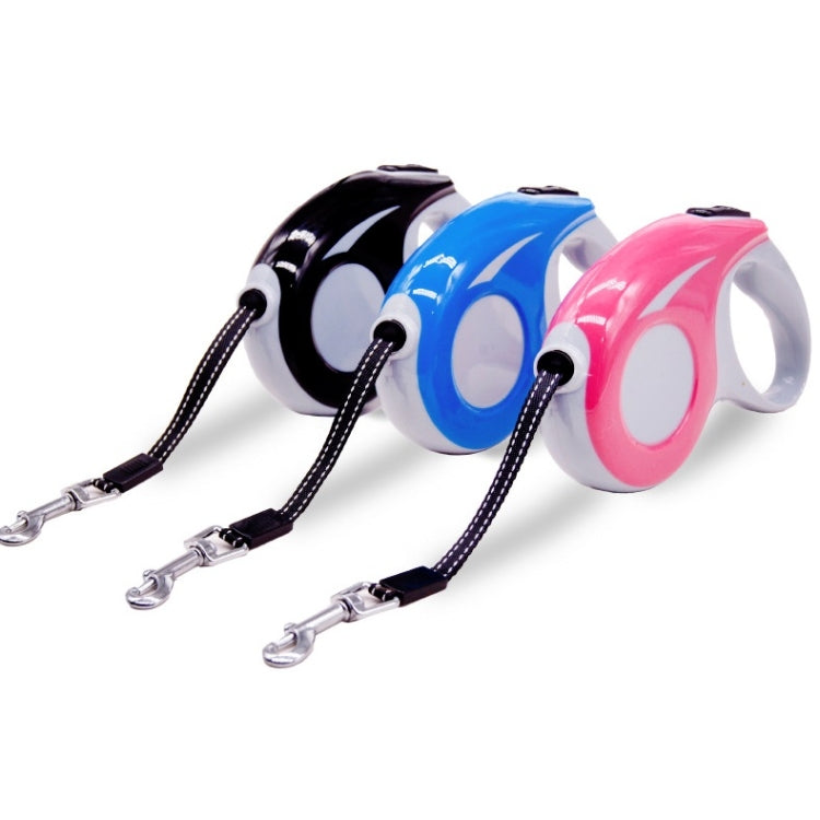 Automatic Pet Traction Device Household Dog Walking Retractable Traction Rope, Length:5m(Pink)