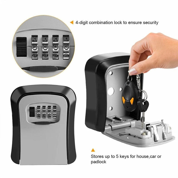 HG2 Arc Wall Mounted Password Key Box(Orange)