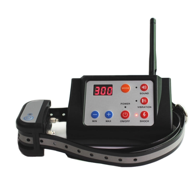 2 In 1 Smart Wireless Waterproof Fence Remote Dog Trainer with Collar, Style:420G(AU Plug)