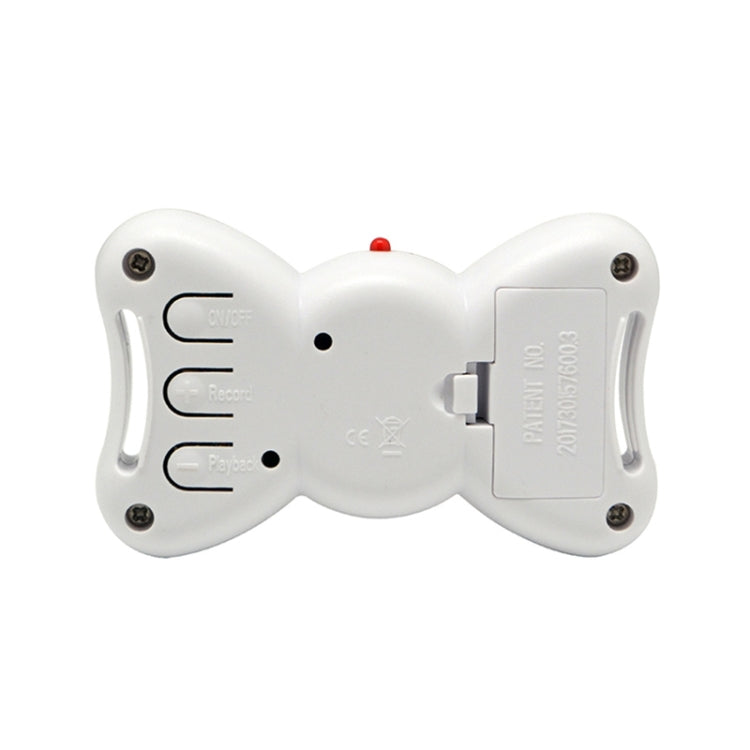 Automatic Voice Control Bark Arrester Collar Pet Supplies Trainer(White)