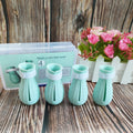 4pcs/pack Cat Bathing Scratch-Proof Foot Cover(Light Green)