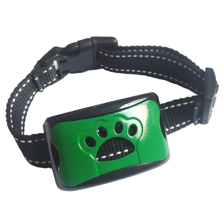 Rechargeable Waterproof Intelligent Identification Automatic Lock Bark Stop(Green)