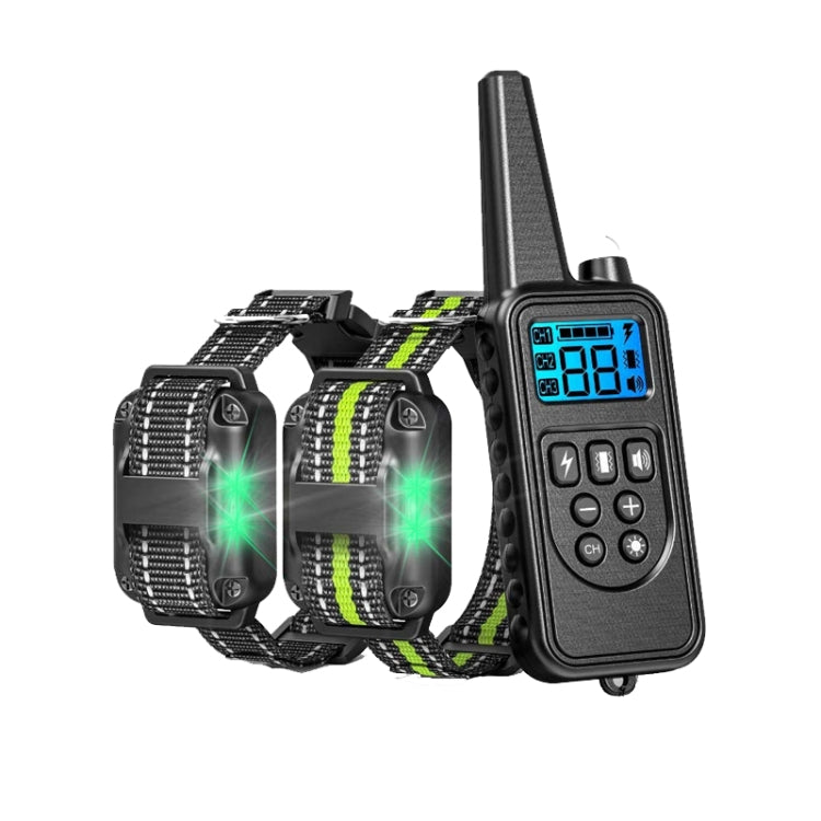 Bark Stopper Pet Supplies Collar Remote Control Collar Dog Training Device, Style:880-2
