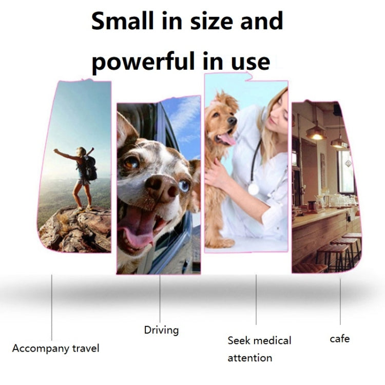Portable Pet Backpack Dog Go Out Messenger Folding Bag Pet Supplies, Specification: Large(Purple)