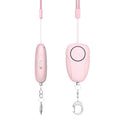 120dB Night Running Outdoor Emergency Call help Anti-wolf Anti-theft Self-defense Alarm (Pink)
