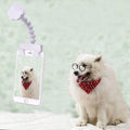 Pet Camera Artifact Dog Cat Looking At Camera Phone Clip(White)