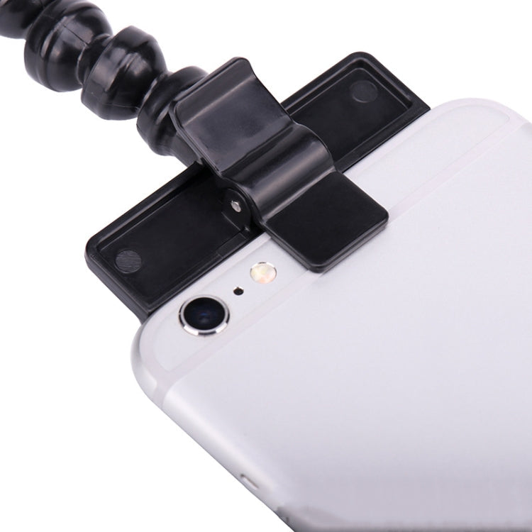 Pet Camera Artifact Dog Cat Looking At Camera Phone Clip(Black)