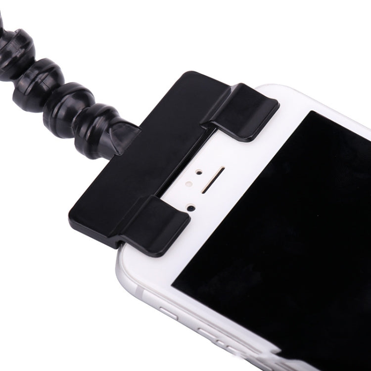 Pet Camera Artifact Dog Cat Looking At Camera Phone Clip(Black)