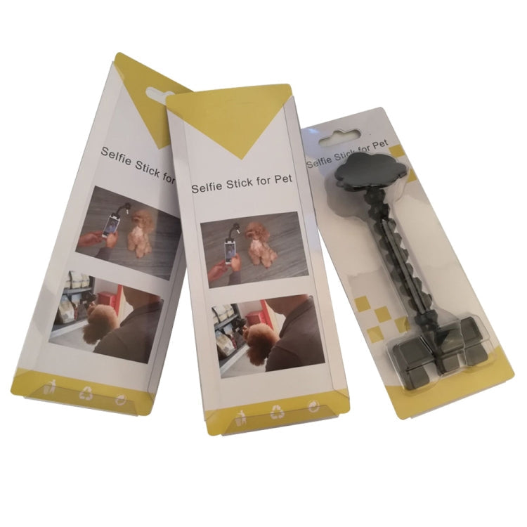 Pet Camera Artifact Dog Cat Looking At Camera Phone Clip(Black)